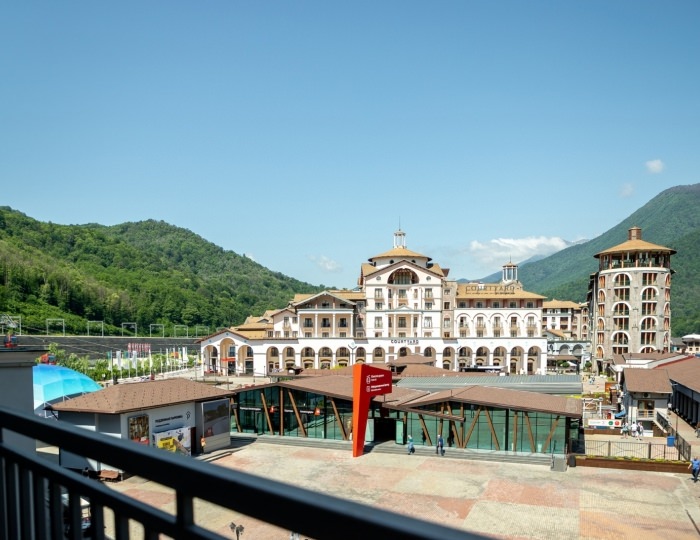 Внешний вид и территория - Отель Courtyard Marriott Sochi Krasnaya Polyana / Кортъярд Марриотт Сочи Красная Поляна