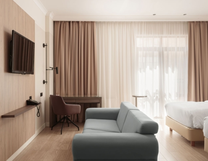 Делюкс с двумя раздельными кроватями - Отель Courtyard Marriott Sochi Krasnaya Polyana / Кортъярд Марриотт Сочи Красная Поляна